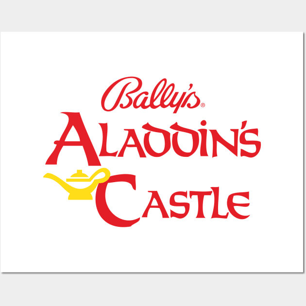 Aladdins Castle Wall Art by old_school_designs